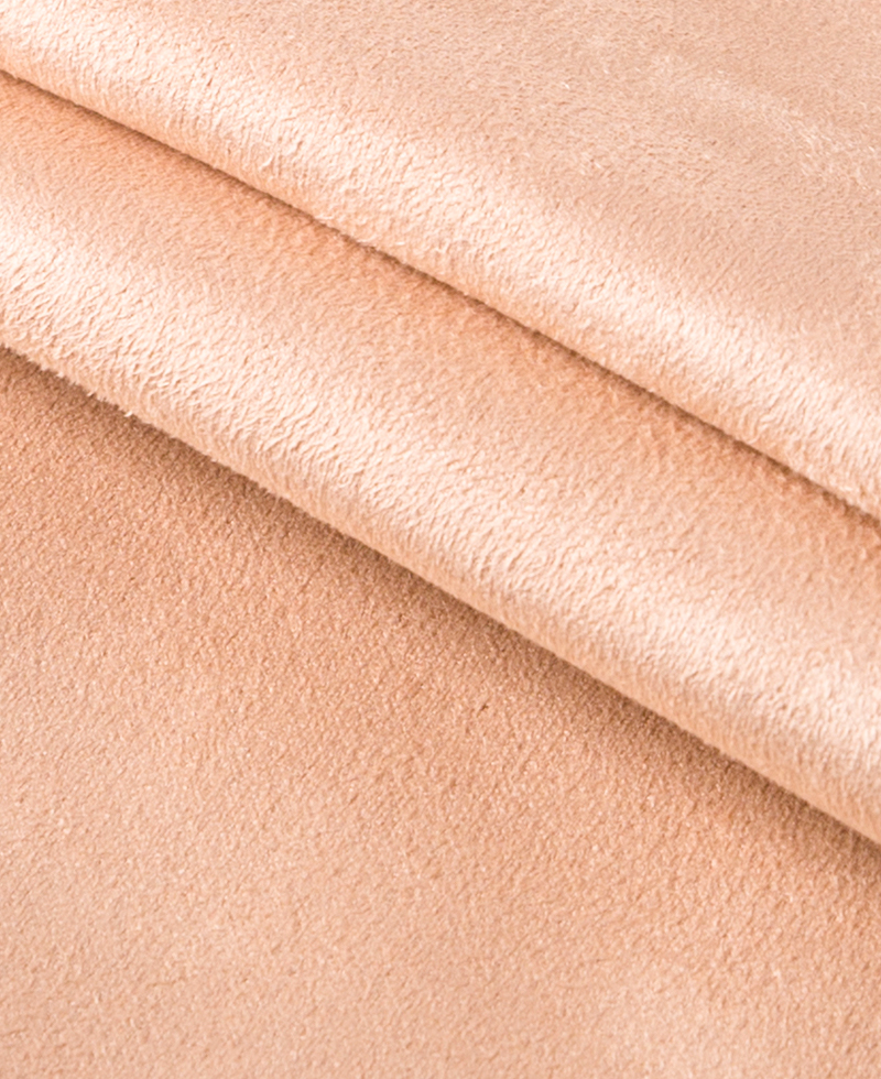 P4-0178 | Knitting suede fabric with bonding for lady's garment, shoes, bags, etc
